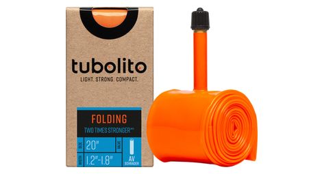 Chambre à Air Tubolito Tubo FoldingBike 20'' Schrader 40 mm