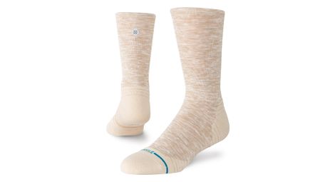 Calzini Stance Marled Light Crew beige