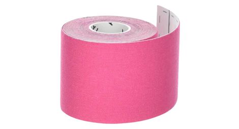 Bande de maintien kinésiologique tarmak 5cm x 5m rose