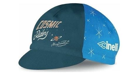 Casquette cinelli cosmic riders bleu