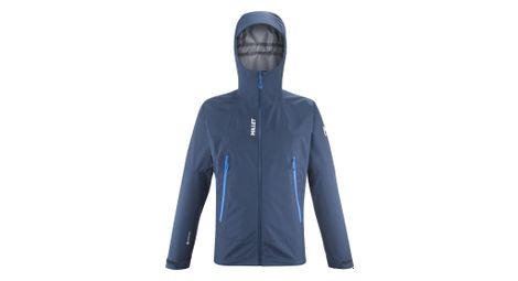 Giacca millet seneca gore-tex 3l blu da uomo