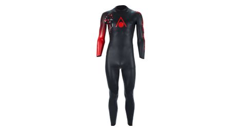 Traje de neopreno aqua sphere racer v3 negro / rojo