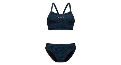 Women's orca bikini swimsuit blue