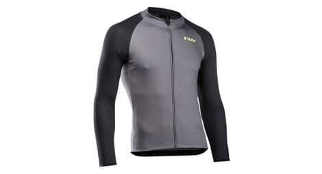 Maglia northwave blade 4 a manica lunga grigio