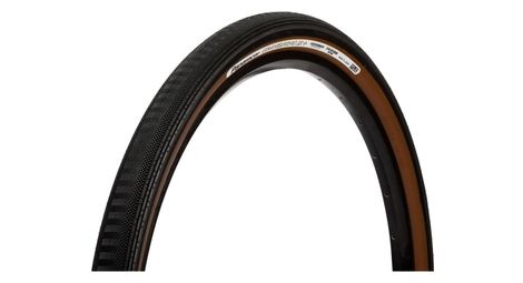 Pneu gravel panaracer gravelking semi slick plus tlc 700mm tubeless ready souple noir   marron
