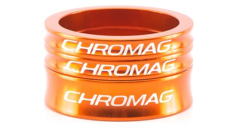 Entretoises de direction chromag aluminium orange