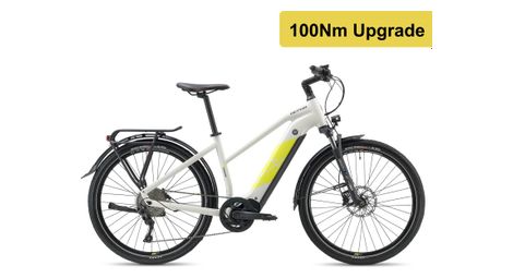 Hepha e-bike trekking 7 long range 708wh 80nm vélo électrique lowstep gris clair