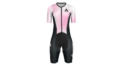 Combinaison Trifonction Surpas Aero 4 LD Rose/Noir Femme