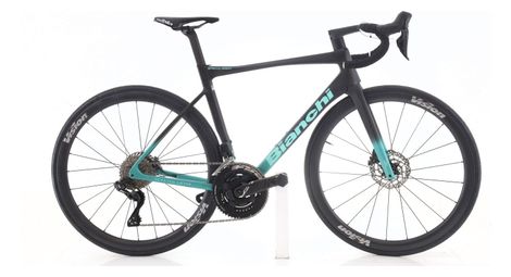 Produit reconditionné · Bianchi Specialissima RC Di2 12V · Noir / Vélo de route | Très bon état