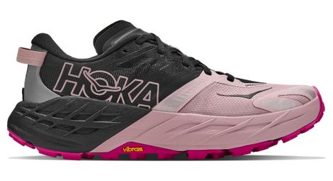 Chaussures Trail Hoka Speedgoat 7 Rose/Noir Femme