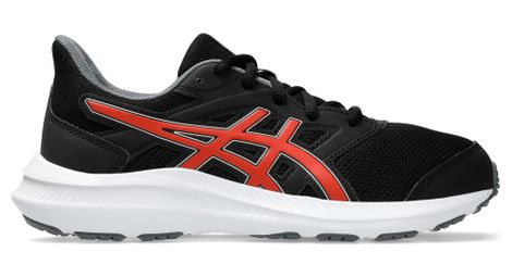 Asics jolt 4 gs laufschuh schwarz/rot für kinder