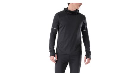 Camiseta Millet Intense Safe And Warm negra para hombre
