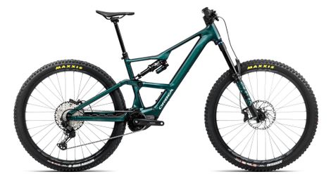 Orbea rise lt h10 mtb eléctrica de suspensión total shimano deore xt/slx 12s 630 wh 29'' escape verde splash verde hielo 2025