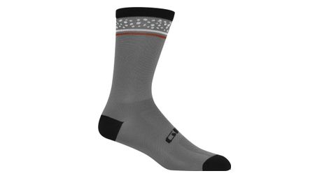 Chaussettes giro comp high rise portaro gris