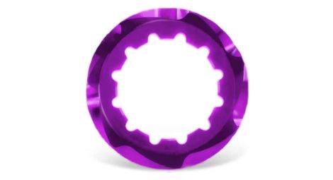 Écrou Centerlock Garbaruk pour Corps de Roue Libre Shimano HG Violet