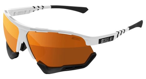 Scicon sports aerocomfort scn pp xl lunettes de soleil de performance sportive (scnpp multimireur bronze/luminosité blanche)