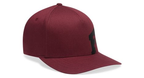 Casquette Fox F Head X Flexfit Marron Foncé