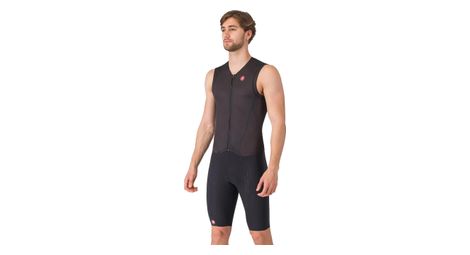 Castelli Free Sanremo 3 Top Dreifachanzug Free Speed 3 Herren SM Schwarz
