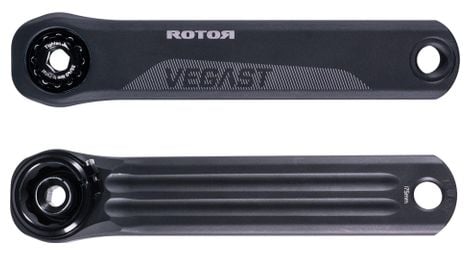 Rotor cranks arms vegast 3d+ black 175