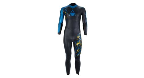 Combinaison néoprène aquasphere phantom v3 noir / bleu