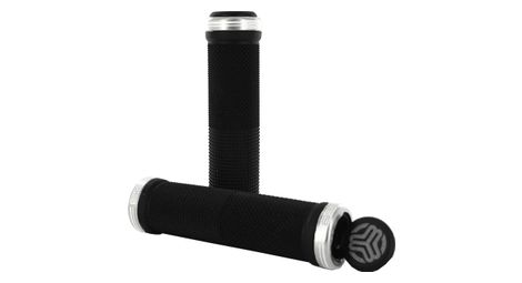 Sb3 paire de grips kheops lock on noir argent