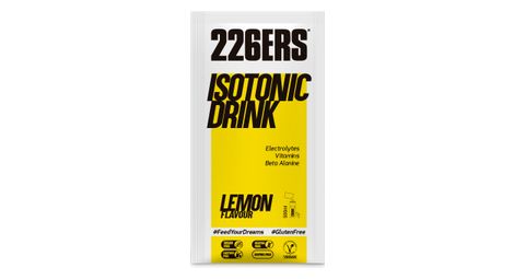 226ers isotonic lemon energy drink 20g