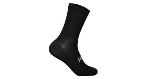 Calcetines poc zephyr merino negro