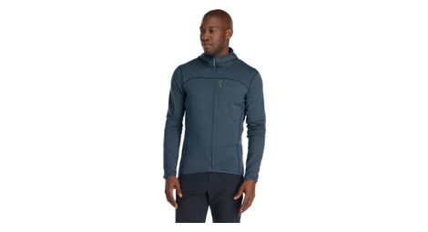 Veste polaire manches longues rab ascendor light bleu