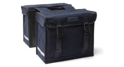 New looxs sacoche a velo double canvasbag deluxe 30 46 litre 39 x 33 x 18 cm