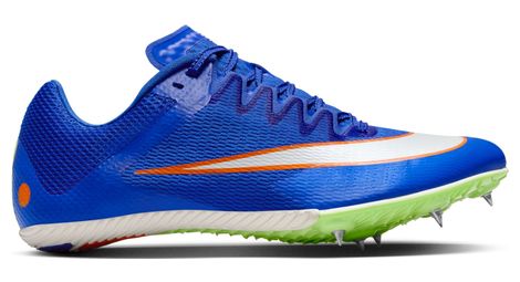 Chaussures d'athlétisme unisexe nike zoom rival sprint bleu vert