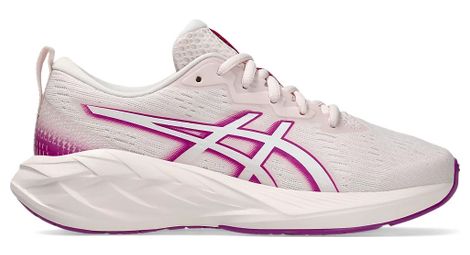 Chaussures running asics novablast 4 gs rose/blanc enfant