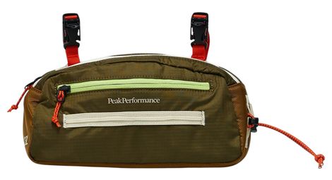 Sacoche vélo peak performance street 2,3l marron