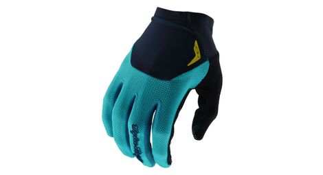 Guantes largos troy lee designs ace 2.0 turquesa