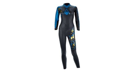 aquasphere phantom v3 womens neoprene suit black blue