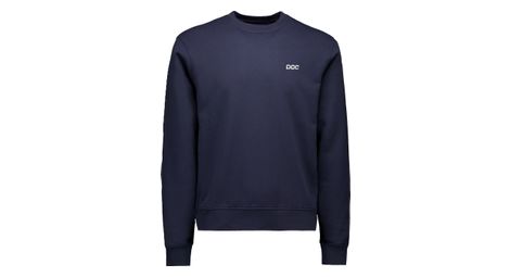 Sudadera Poc Azul/Blanca, Hombre