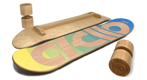 Balance board twob sport decade bleu jaune