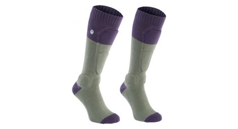 Chaussettes de protection ion bd-sock vert/violet