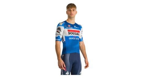 Maillot de manga corta castelli aero race 7.0 soudal quick-step 2024 azul