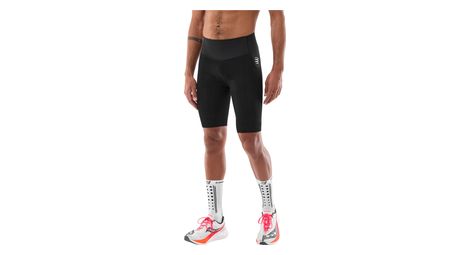 Compressport Tri Under Control Triathlon-Radhose für Herren, schwarz