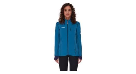 Forro polar mammut taiss light azul para mujer