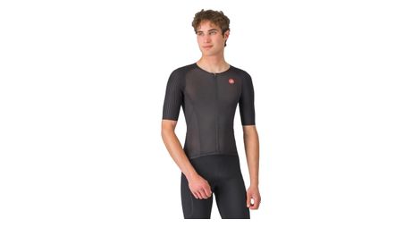 Maillot de manga corta castelli free speed 3 race top hombre negro