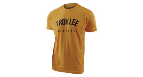 Camiseta de manga corta troy lee designs bolt marrón