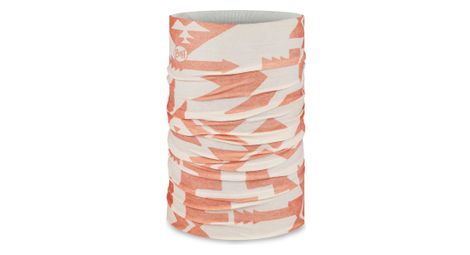 Buff Original EcoStretch, girocollo unisex bianco/arancio