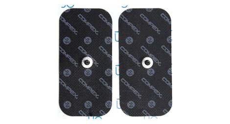 2 electrodes compex easysnap performance 50x100mm 1 snap