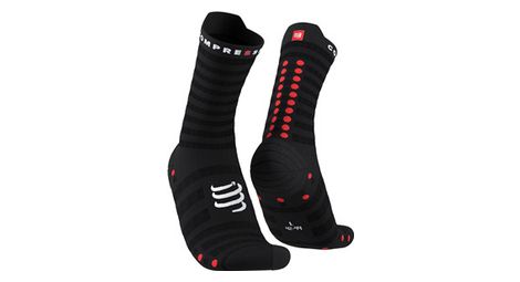 Paar compressport pro racing socken v4.0 ultralight run high schwarz