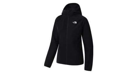 The north face nimble hoodie women softshell jacke schwarz