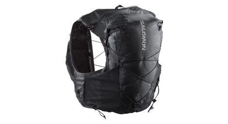 Salomon adv skin x season 15 trinkrucksack grau