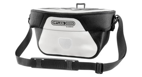 Ortlieb ultimate six classic 5l handlebar bag white black