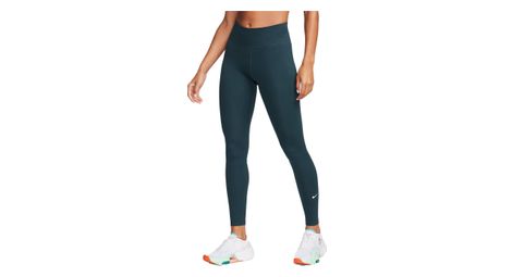 Nike dri-fit one green women's long tights l