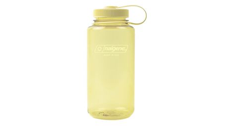 Nalgene 32oz wide mouth sustain yellow bottle